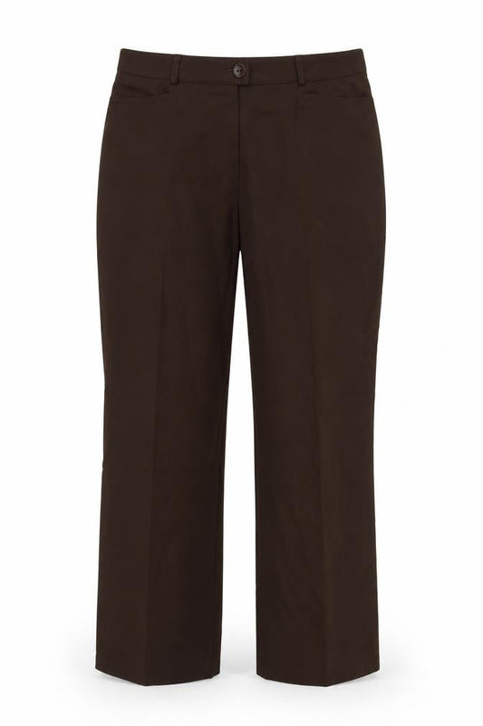Womens UK Size 35 in Basler Regular Fit  Brown Trousers