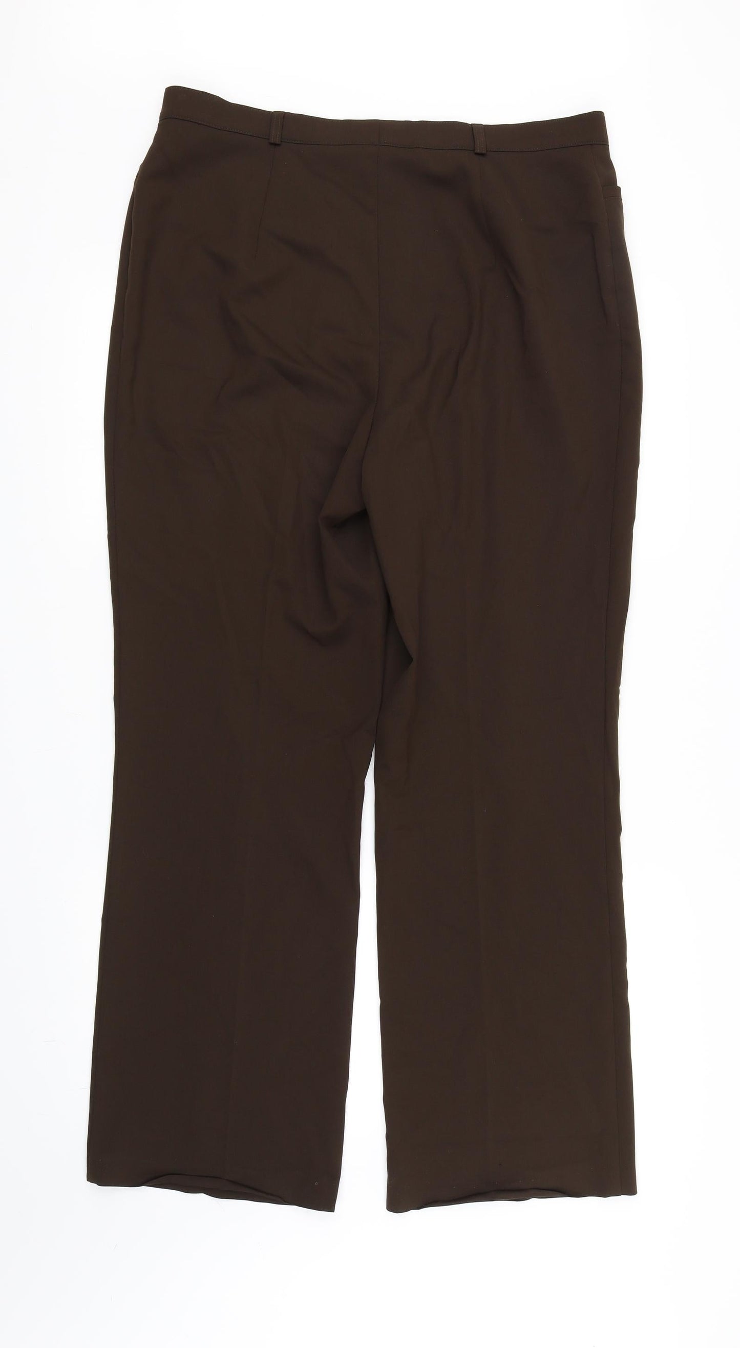 Womens UK Size 35 in Basler Regular Fit  Brown Trousers