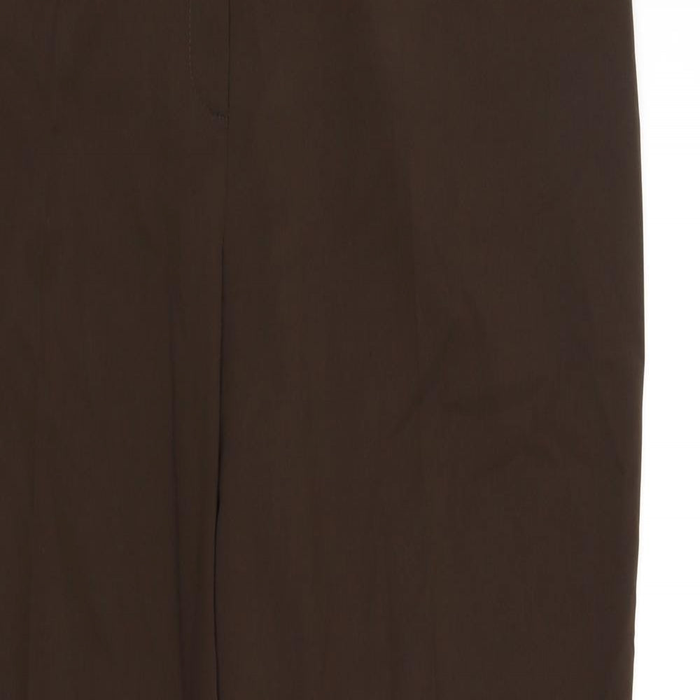 Womens UK Size 35 in Basler Regular Fit  Brown Trousers