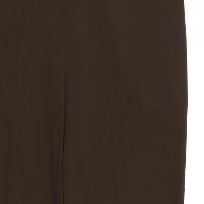 Womens UK Size 35 in Basler Regular Fit  Brown Trousers