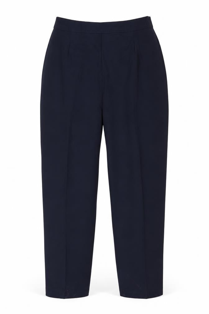 Womens UK Size 23 Preworn Regular Fit  Blue Trousers