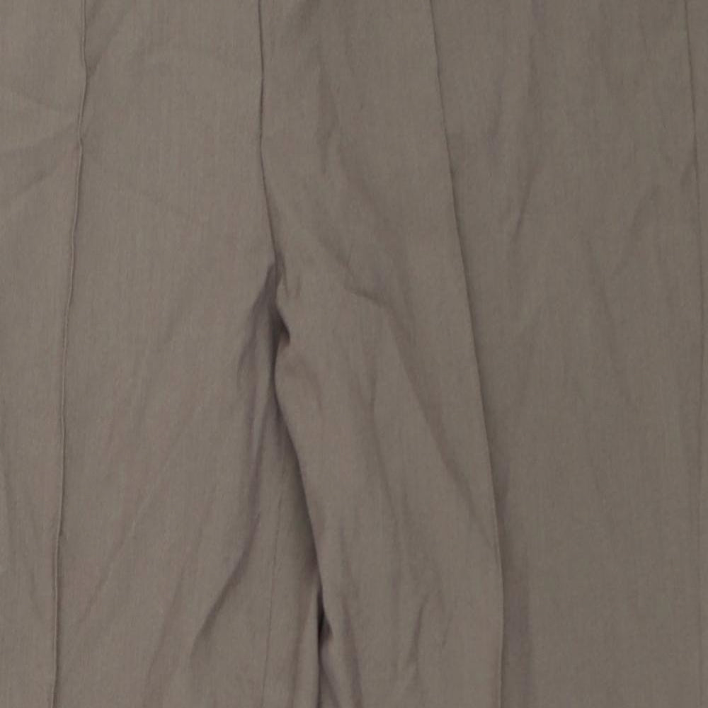 BM Collection Womens Brown   Trousers  Size 16 L30 in