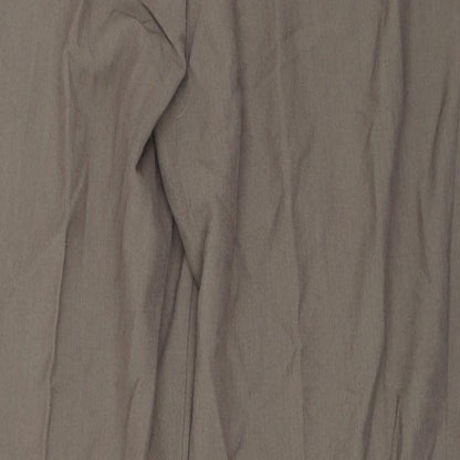 BM Collection Womens Brown   Trousers  Size 16 L30 in