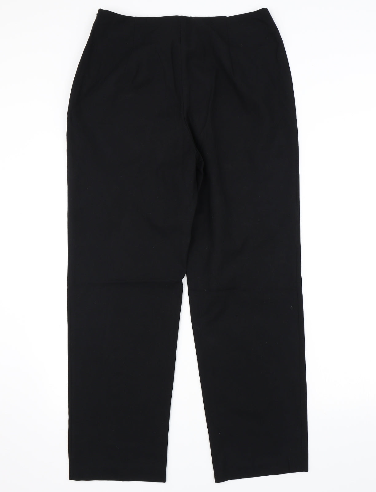 Womens UK Size 12 Marks and Spencer Regular Fit  Black Trousers
