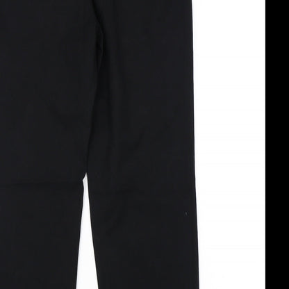 Womens UK Size 12 Marks and Spencer Regular Fit  Black Trousers