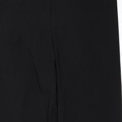 AMARANTO Womens Black   Trousers  Size 14 L29 in