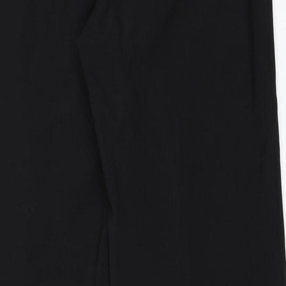 AMARANTO Womens Black   Trousers  Size 14 L29 in