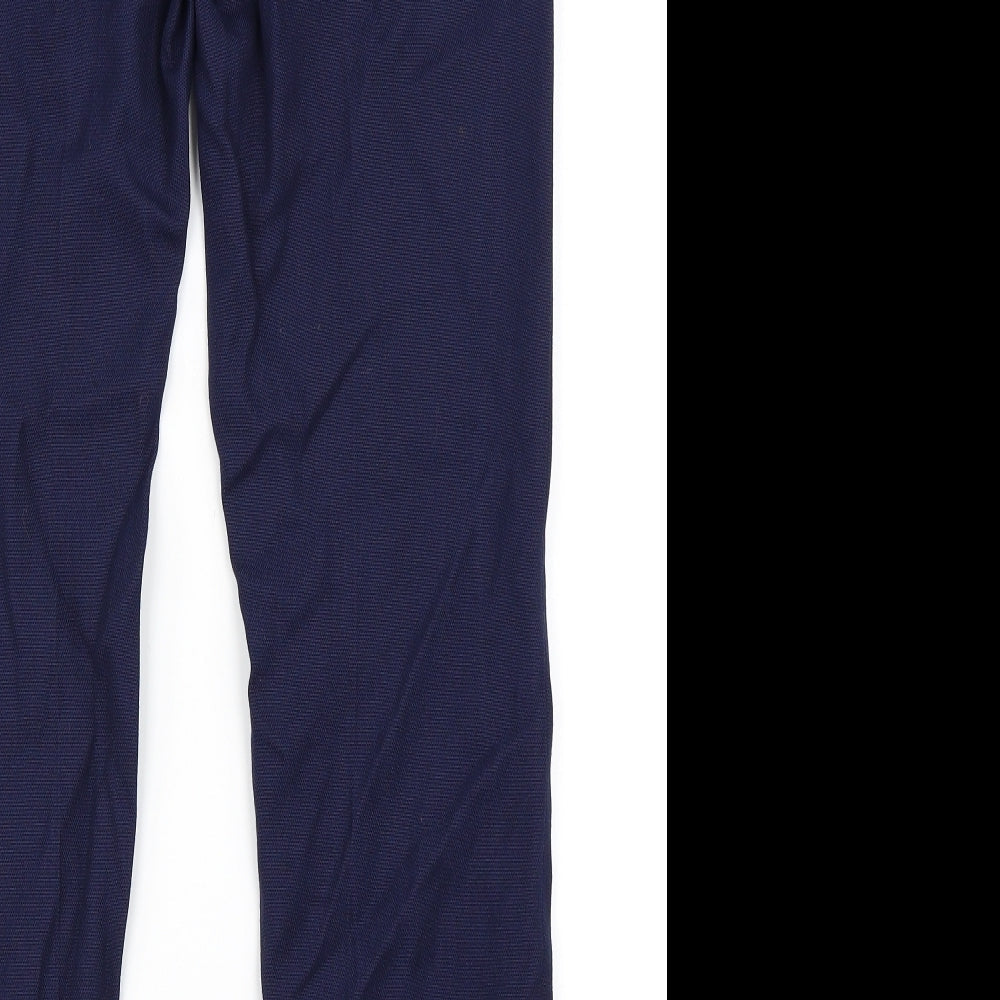 Womens UK Size S Zara Regular Fit  Blue Trousers