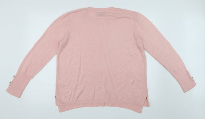 Primark Womens Pink   Pullover Jumper Size L