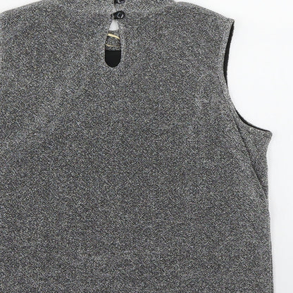 Primark Girls Silver   Cropped Tank Size 11-12 Years