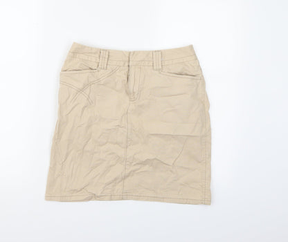 U2 Ladies Womens Brown   A-Line Skirt