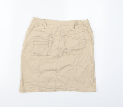 U2 Ladies Womens Brown   A-Line Skirt