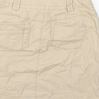 U2 Ladies Womens Brown   A-Line Skirt
