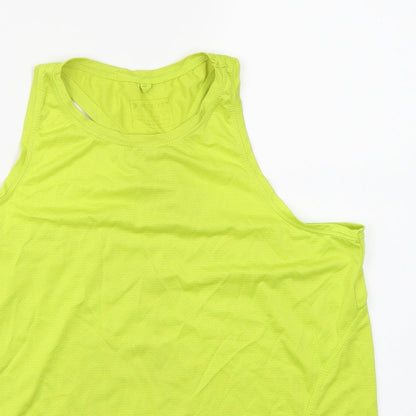 Workout Womens Green   Basic Tank Size 10