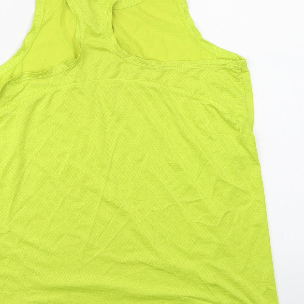 Workout Womens Green   Basic Tank Size 10