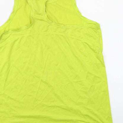 Workout Womens Green   Basic Tank Size 10