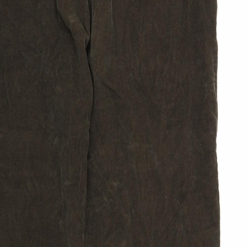 Hagar Mens Brown  Corduroy Trousers   L28 in