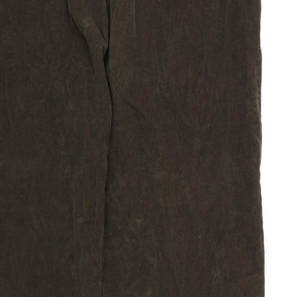 Hagar Mens Brown  Corduroy Trousers   L28 in