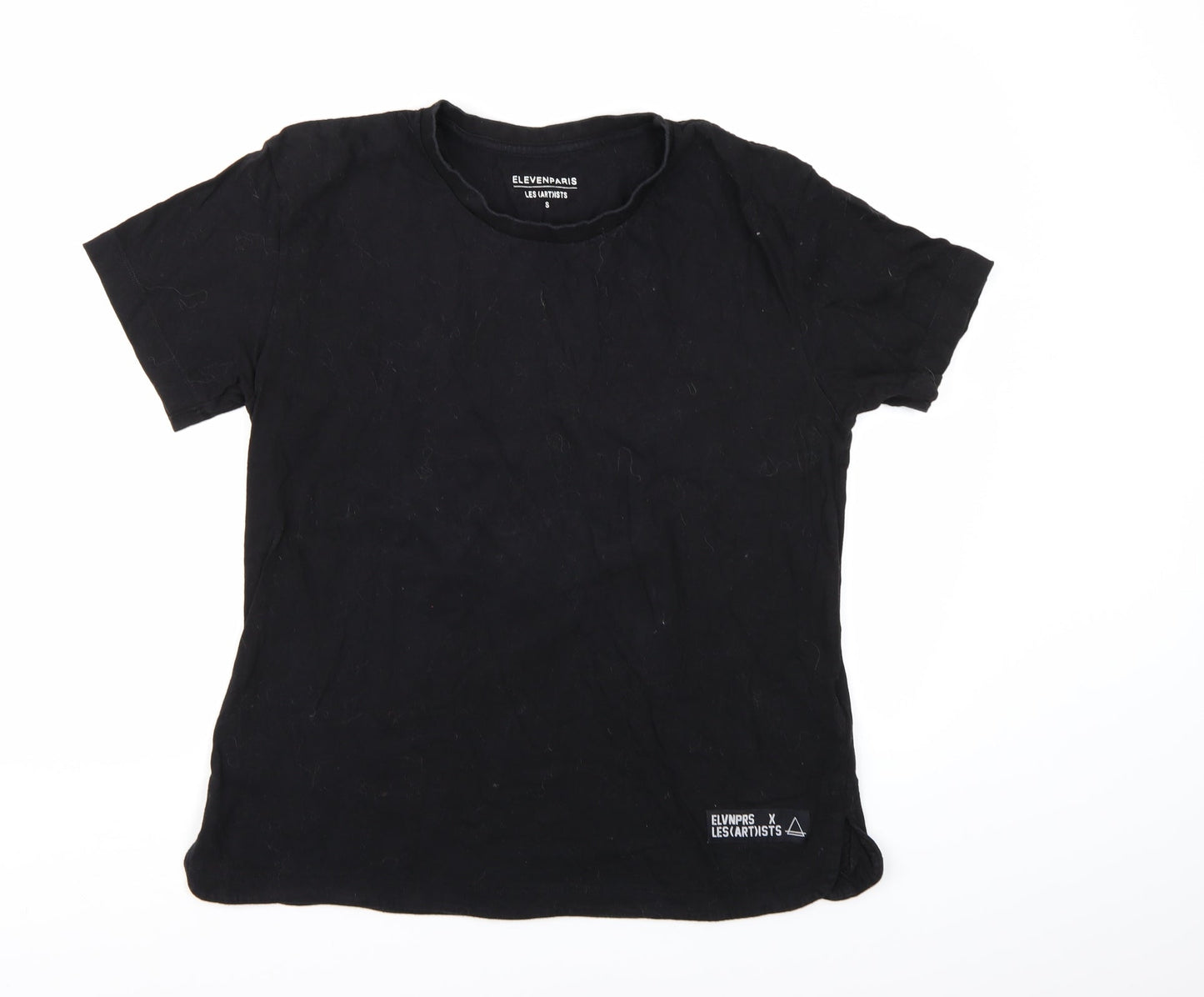 Eleven Paris Mens Black    T-Shirt Size S