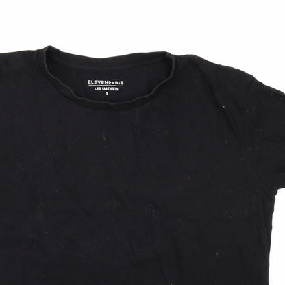 Eleven Paris Mens Black    T-Shirt Size S