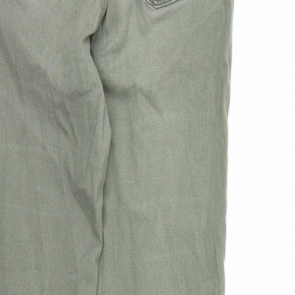 Denim Co. Girls Green  Denim Skinny Jeans Size 10-11 Years