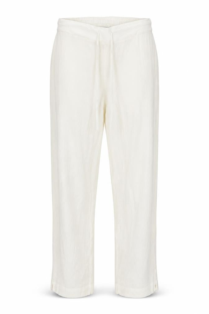 Womens UK Size 14 Damart Regular Fit  White Trousers