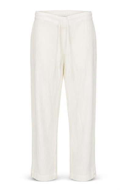 Womens UK Size 14 Damart Regular Fit  White Trousers