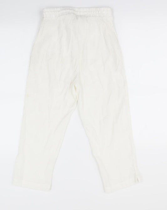 Damart Womens White   Trousers  Size 14 L22 in
