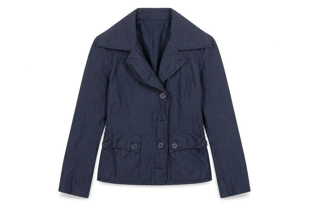 Womens UK Size 8 H&M Blue Jacket