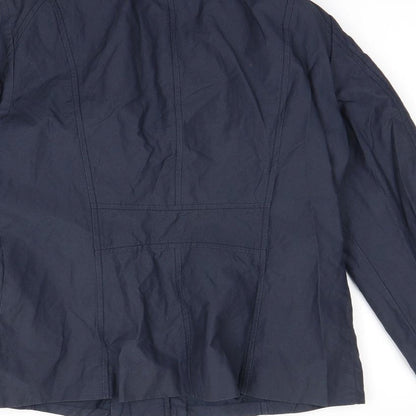 Womens UK Size 8 H&M Blue Jacket