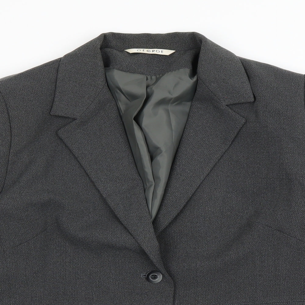 George Mens Grey   Jacket Blazer Size S