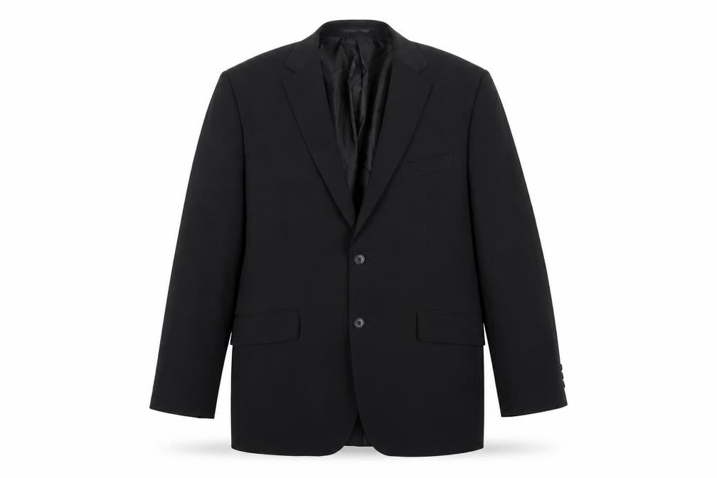 Mens UK Size L Preworn Regular Black Suit 3 Piece