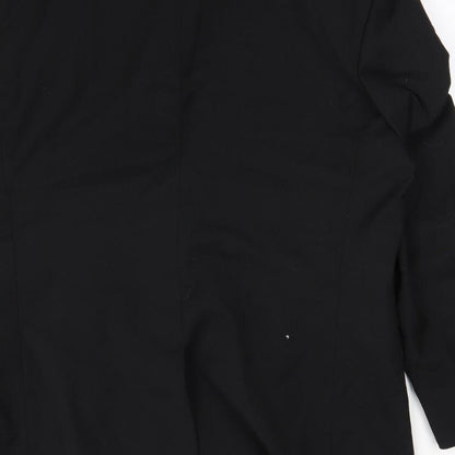Mens UK Size L Preworn Regular Black Suit 3 Piece
