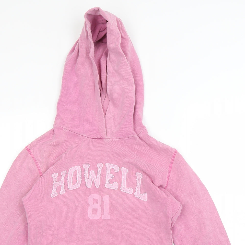 H&M Womens Pink   Pullover Hoodie Size S