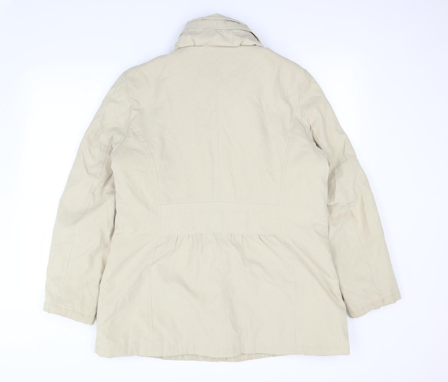 Womens UK Size M Ellie Louise Ivory Jacket