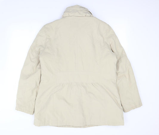 Womens UK Size M Ellie Louise Ivory Jacket