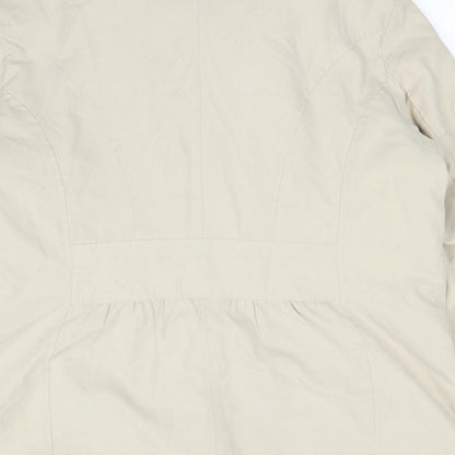 Womens UK Size M Ellie Louise Ivory Jacket