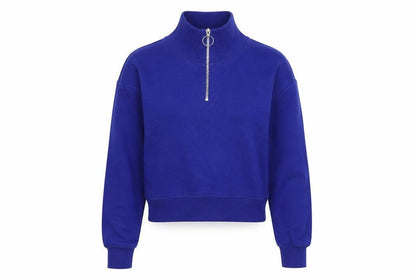 Divded Womens Blue   Henley Jumper Size XS
