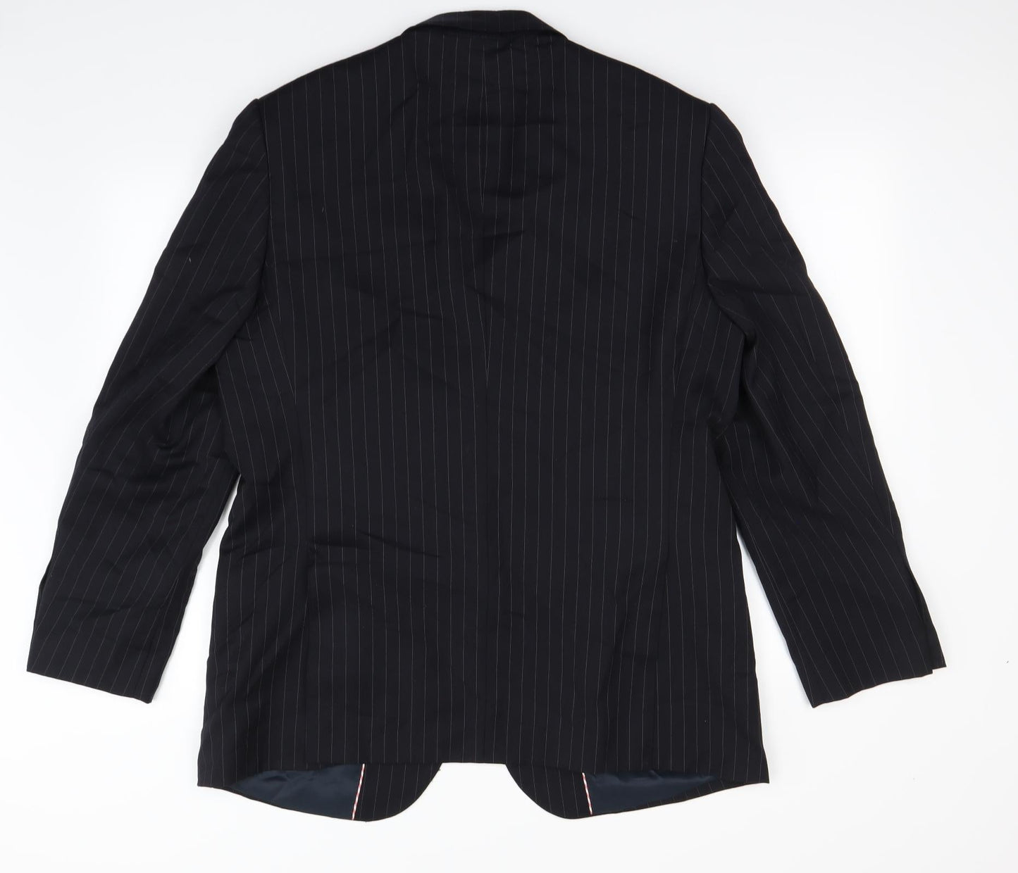 Mens UK Size L Preworn Regular Black Suit Jacket