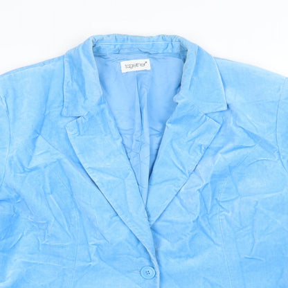 Womens UK Size 16 Together Blue Jacket