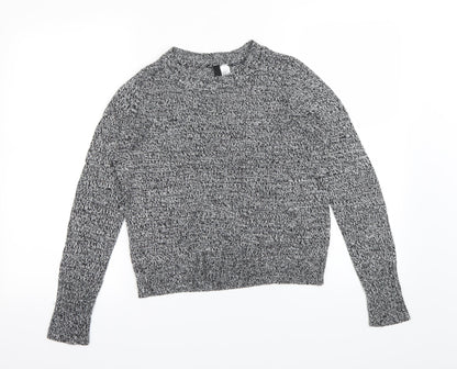 Preworn Womens Multicoloured Herringbone  Pullover Jumper Size XS