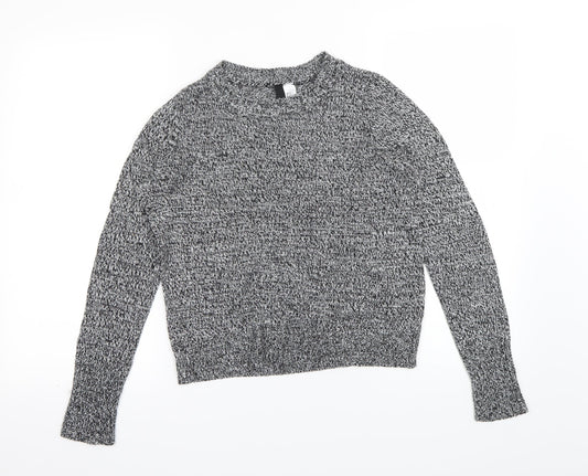 Preworn Womens Multicoloured Herringbone  Pullover Jumper Size XS