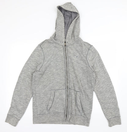 Hollister Womens Grey   Full Zip Hoodie Size S