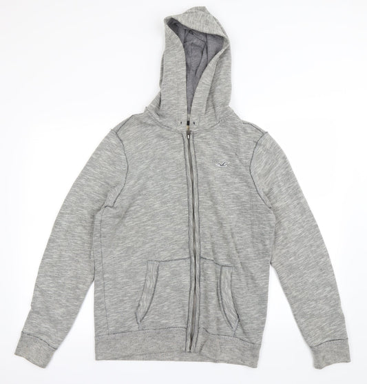 Hollister Womens Grey   Full Zip Hoodie Size S