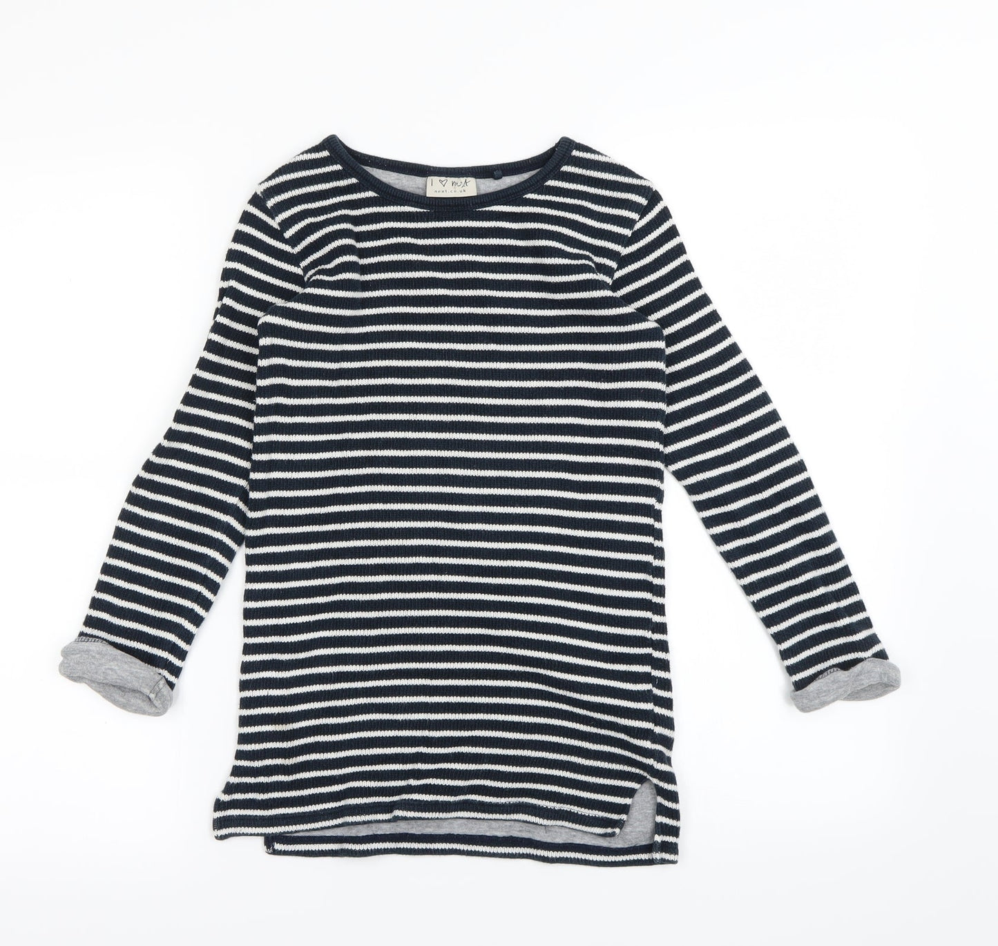 NEXT Girls Blue Striped  Mini  Size 8 Years