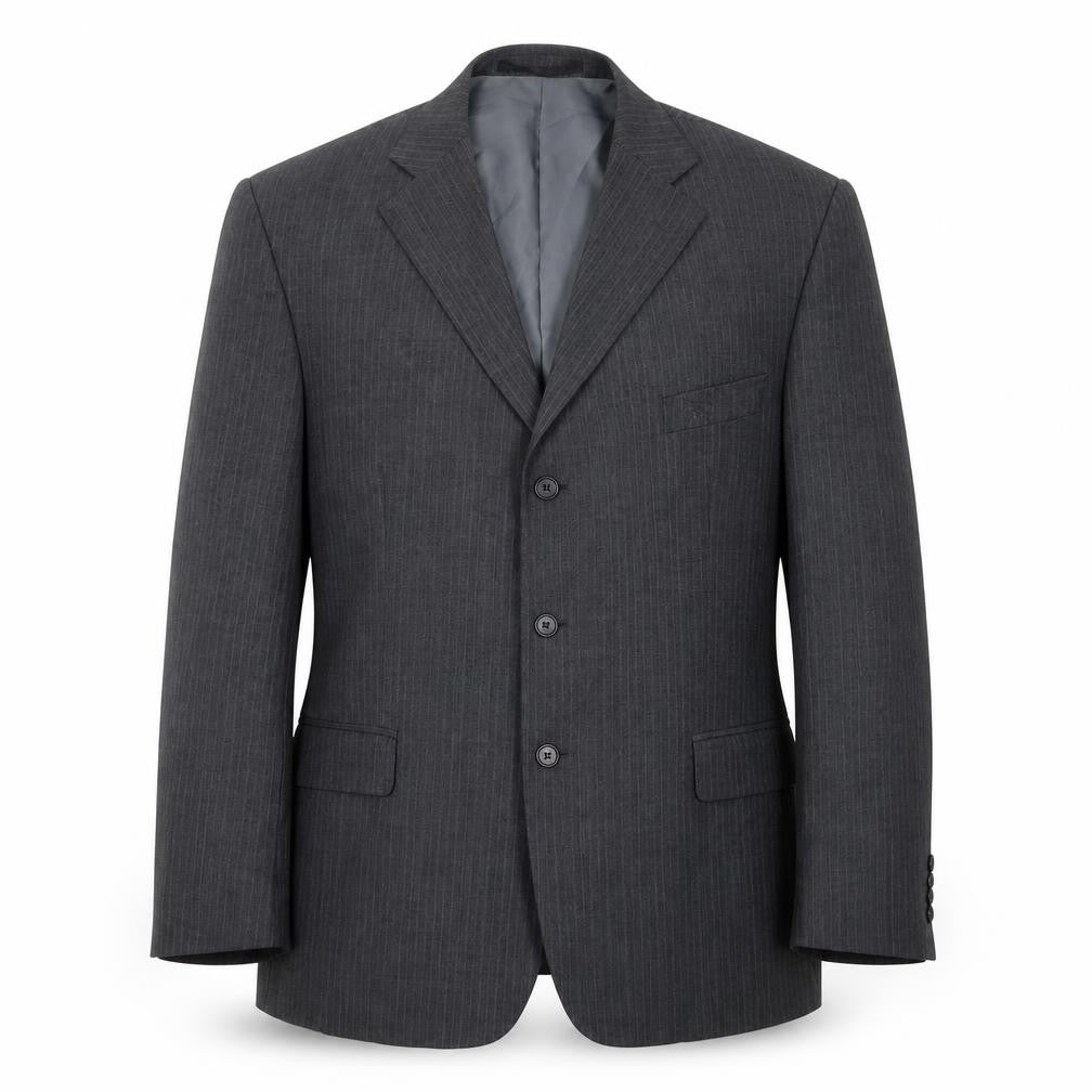 Mens UK Size 46 Impressions Regular Grey Suit Jacket