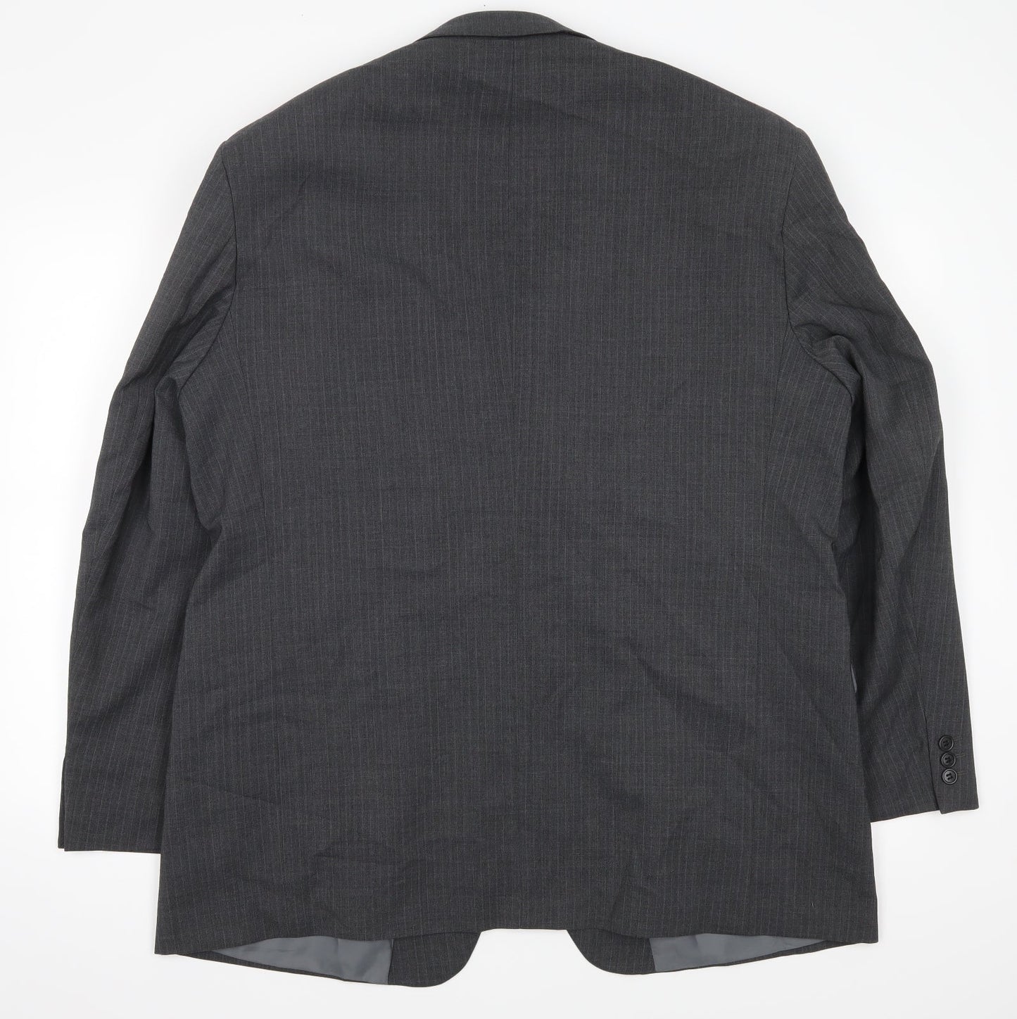 Mens UK Size 46 Impressions Regular Grey Suit Jacket