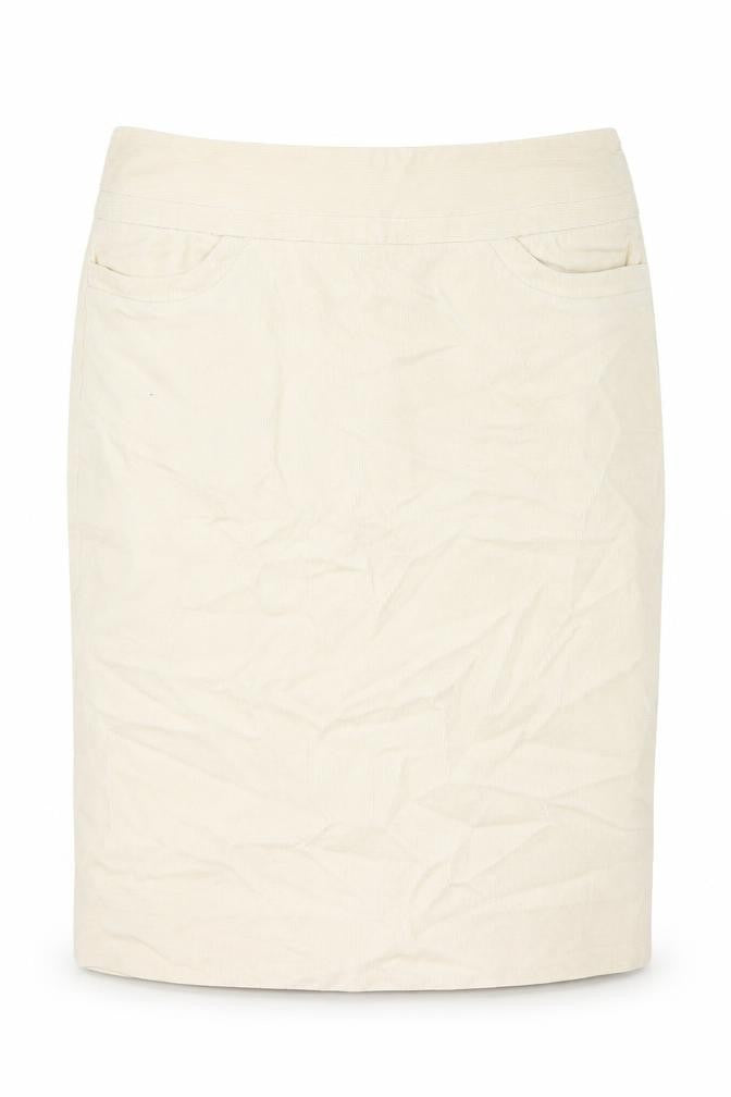Womens UK Size 4 Gap A-Line Corduroy Skirt