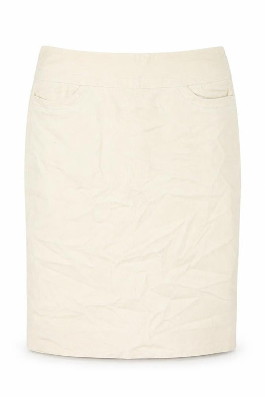 Womens UK Size 4 Gap A-Line Corduroy Skirt