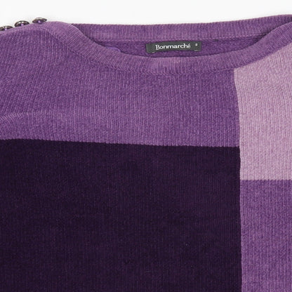 Le Bon Marché Womens Purple   Pullover Jumper Size S